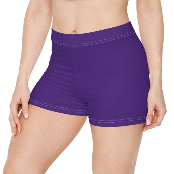 Women's Purple Iwa Shorts - Image 4