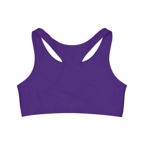 Purple Seamless "Iwa" Sports Bra - Image 2