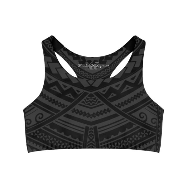 Kū Black Seamless Sports Bra