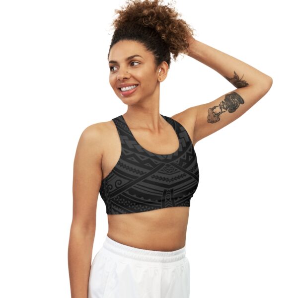 Kū Black Seamless Sports Bra - Image 5