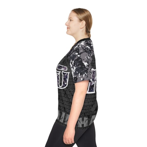 Unisex Football Jersey (Black Camo) - Image 5