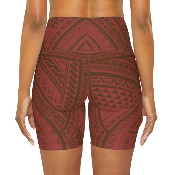 High Waisted Yoga Shorts (T006) - Image 5