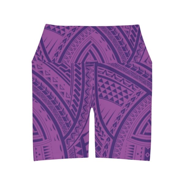 High Waisted Yoga Shorts (T005) - Image 2