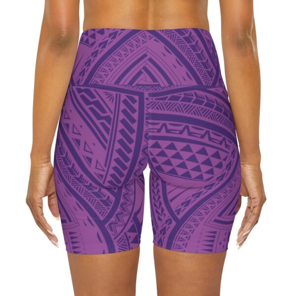 High Waisted Yoga Shorts (T005) - Image 5