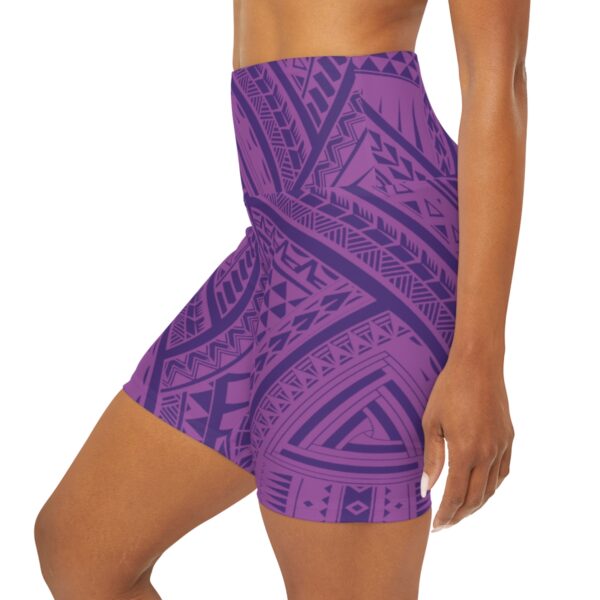 High Waisted Yoga Shorts (T005) - Image 6