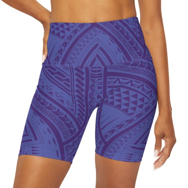 High Waisted Yoga Shorts (T007) - Image 4