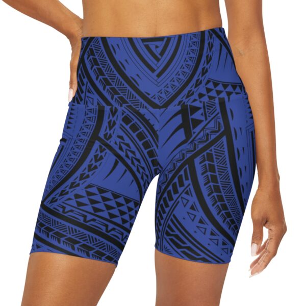 High Waisted Yoga Shorts (T001) - Image 4