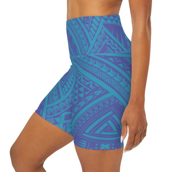 High Waisted Yoga Shorts (T003) - Image 6