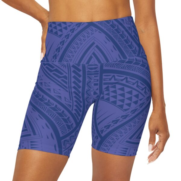 High Waisted Yoga Shorts (T002) - Image 4