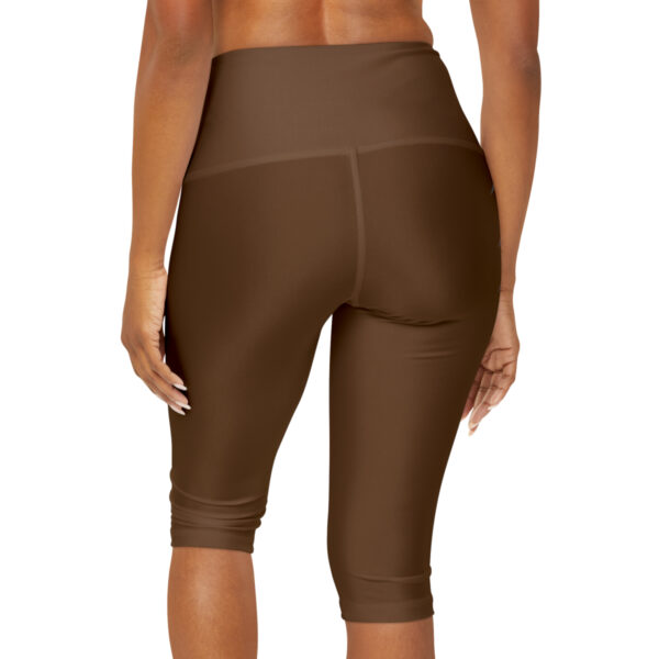 Iwa Capri Leggings (Brown) - Image 3