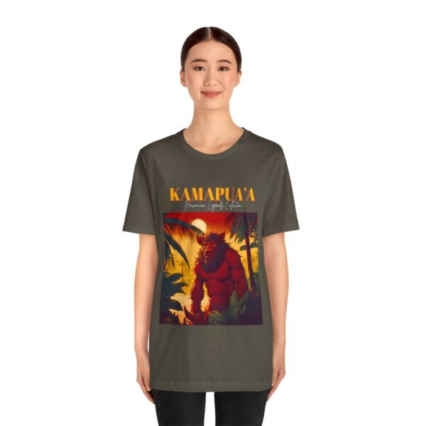 Kamapua'a Unisex Jersey Short Sleeve Tee (HLC-004) - Image 39