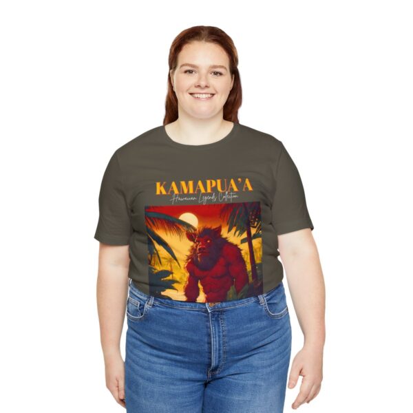 Kamapua'a Unisex Jersey Short Sleeve Tee (HLC-004) - Image 43