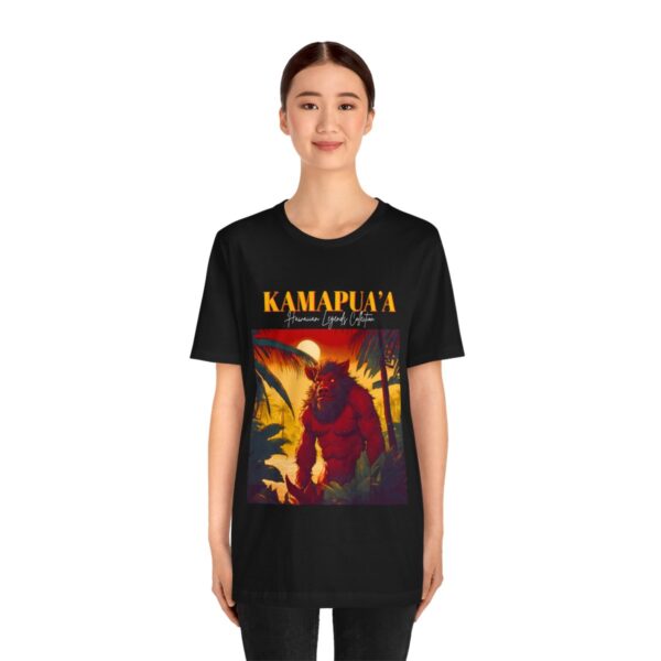 Kamapua'a Unisex Jersey Short Sleeve Tee (HLC-004) - Image 27