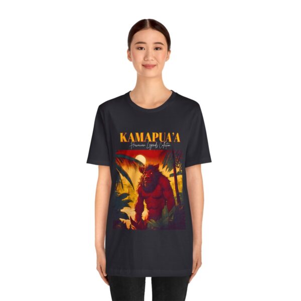 Kamapua'a Unisex Jersey Short Sleeve Tee (HLC-004) - Image 51