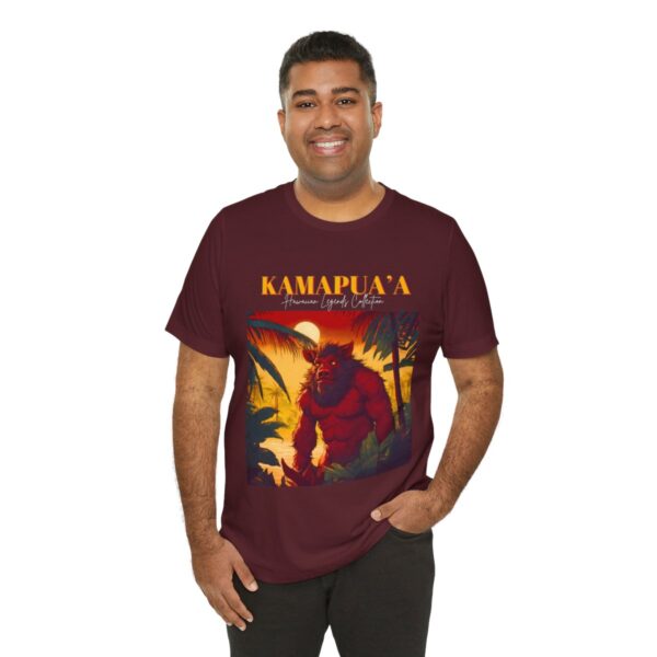 Kamapua'a Unisex Jersey Short Sleeve Tee (HLC-004) - Image 8