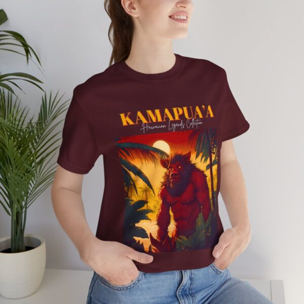 Kamapua'a Unisex Jersey Short Sleeve Tee (HLC-004) - Image 9