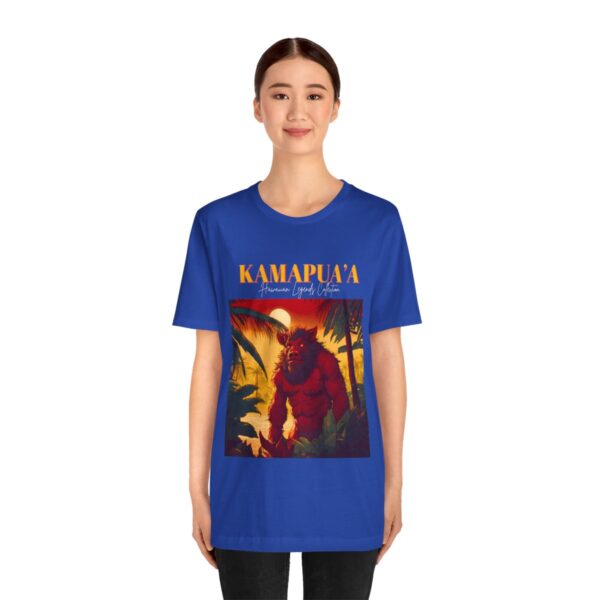 Kamapua'a Unisex Jersey Short Sleeve Tee (HLC-004) - Image 63