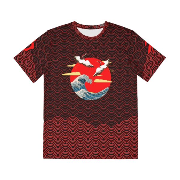 Strength & Peace Japanese influenced design (red)