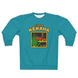 Kekaha Friends Sweatshirt, Unisex Cozy Top, Gift for Friends, Casual Wear, Hawaiian Spirit, Unique Vintage Style
